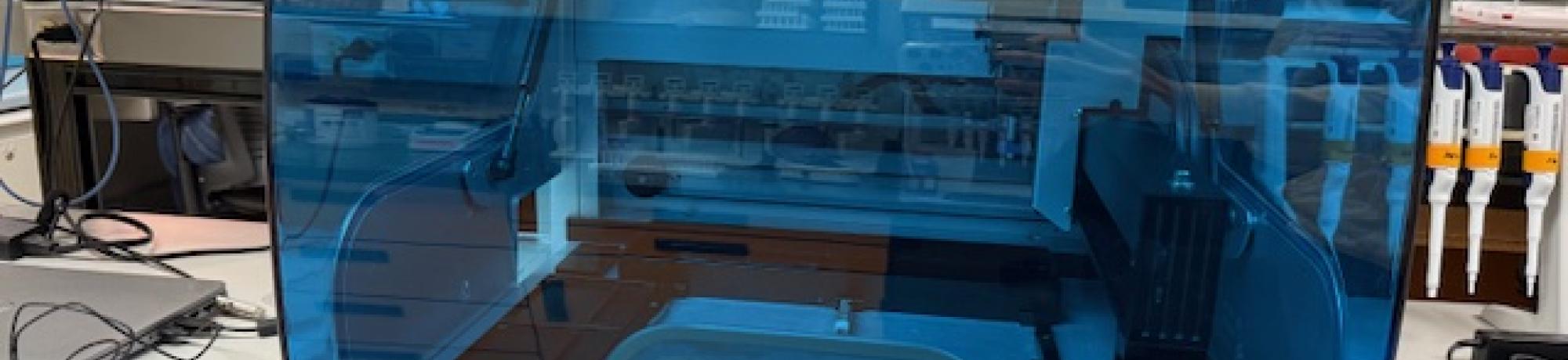 Qiagen's QIAcube is 96-well based semi-automated extraction system, used for veterinary diagnostic and research samples.